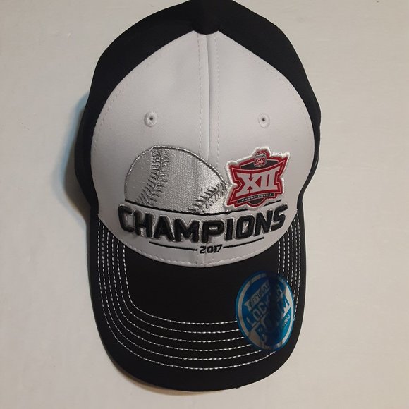 NWOT Top Of The World Offical Locker Room BIg 12 Baseball Champions OSU Hat/Cap - Picture 2 of 9